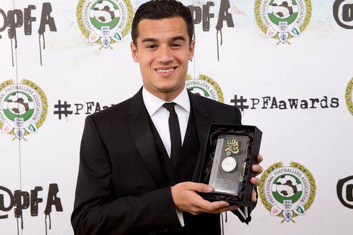 Seputar_LFC's tweet image. Coutinho! PFA Team Of The Year! Well done, Cou!