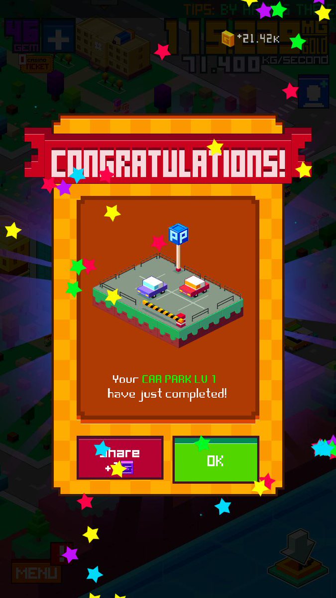 AsainLe's tweet image. My Car Park Level 1 have just completed! #CenturyCity itunes.apple.com/us/app/id95568…