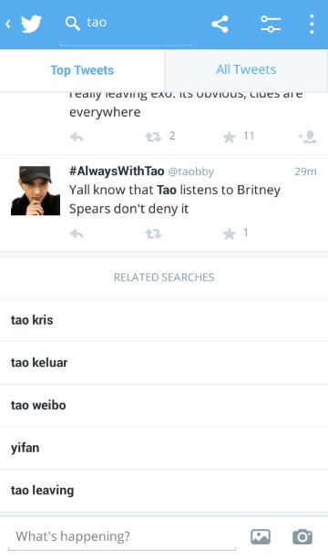 kandy_taoris's tweet photo. i'm not delu but tao kris &amp; yifan are now at Tao ralated search! 
#taoris 
#kristao 
#willalwaysbehereKT http://t.co/v2rvTc1x94