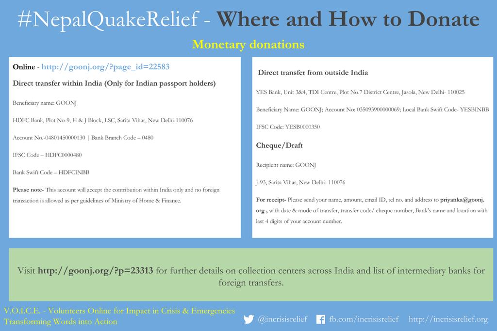 What we need, &amp; where you can donate, all you need to know here. #NepalQuakeRelief PlsRt