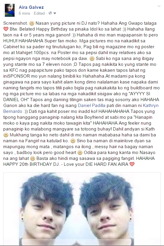 HI DANIEL PADILLA <3 BELATED HAPPY 20th BIRTHDAY! :D 