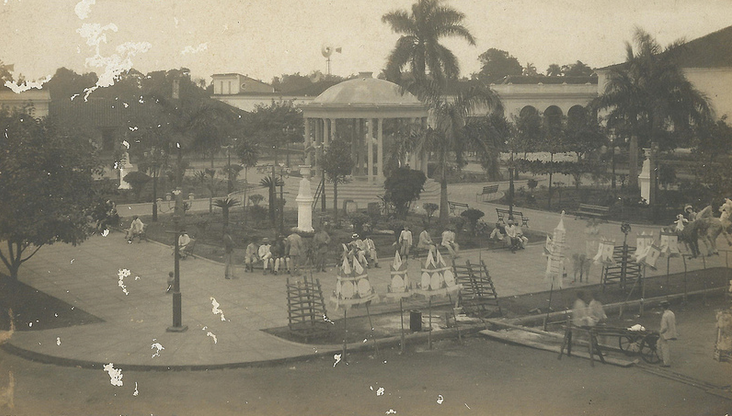 EShistoria32's tweet photo. Parque Daniel Hernandez - Santa Tecla, 1915 http://t.co/aWUYc2Y73P