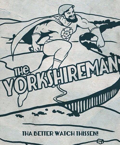 AlbarosaUK's tweet photo. The only superhero we need! #Yorkshire http://t.co/4a71Fc9e0j