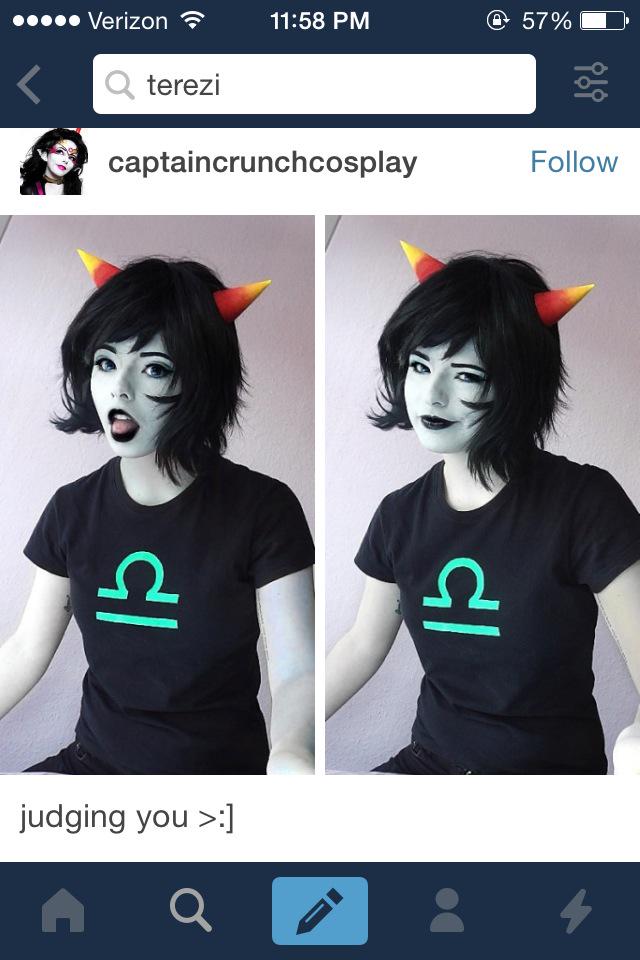 Terezi Pyrope (@scalesoflaw) on Twitter photo 
