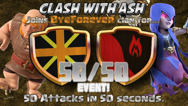 CWA's tweet image. @ClashofClans Hey guys! Check out our amazing event! 50 attacks in 50 seconds! #clashofclans youtube.com/watch?v=7wv6yH…