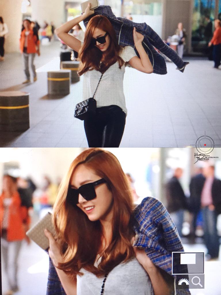 [PIC][27-04-2015]Jessica trở về Hàn Quốc vào trưa nay CDkyR9CVIAAcSDv