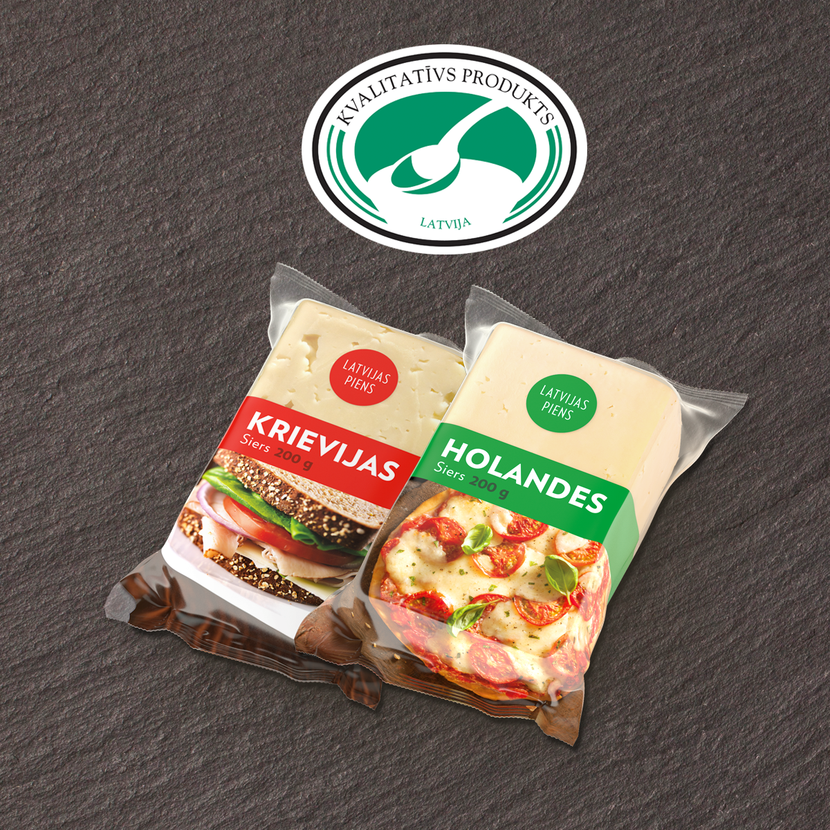 Latvijas piens Holandes un Krievijas siers ieguvis Zaļās karotītes kvalitātes standartu: karotite.lv/produkti/latvi…