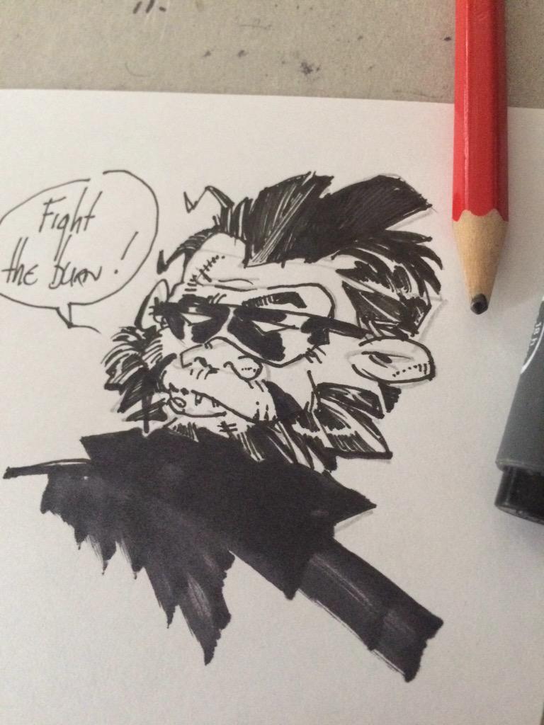 yannguyt's tweet photo. Watching @KevinCross work through burnout https://t.co/HqrozJ6aXr #monkeyMod here's my #fanart to cheer you up I hope http://t.co/NraPIiybpr