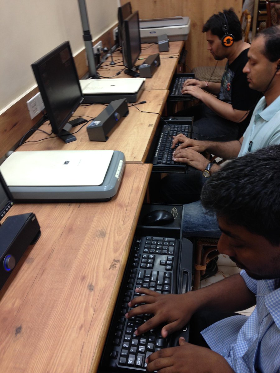 XRCVC's tweet image. We begin the Summer Vacation batch for Basic Computer Training for the #VisuallyChallenged today at the #XRCVC