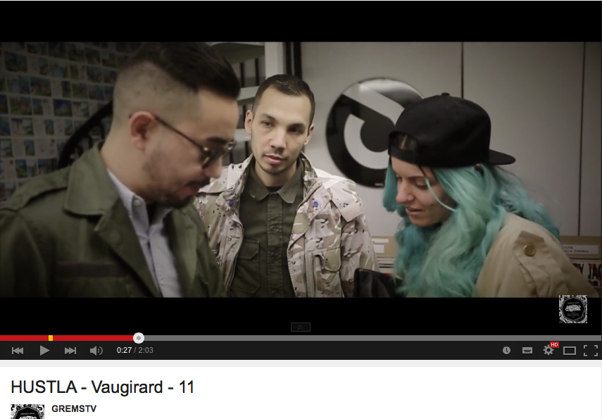 Digizik's tweet photo. @sebpr Mais oui! On s'était même tapé une incrust' subliminale dans le clip "Vaugirard" http://t.co/FReTSw8JWf http://t.co/bkUt5EBmYn