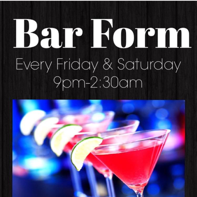 officialbarform's tweet photo. #BarForm #Fridays #Saturdays #Djs #House #OldskoolGarage #RnB #Drinkdeals #Shots #Bottles #Cocktails #Goodvibes http://t.co/oxbbWUuZv6