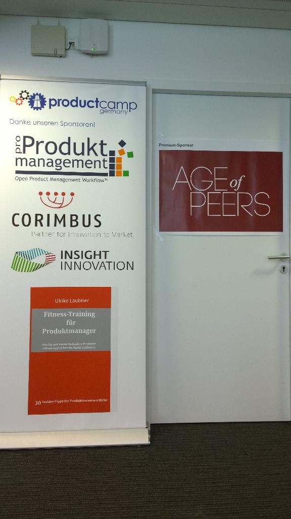 #pcampmuc ProductCamp Munich today. 10:00