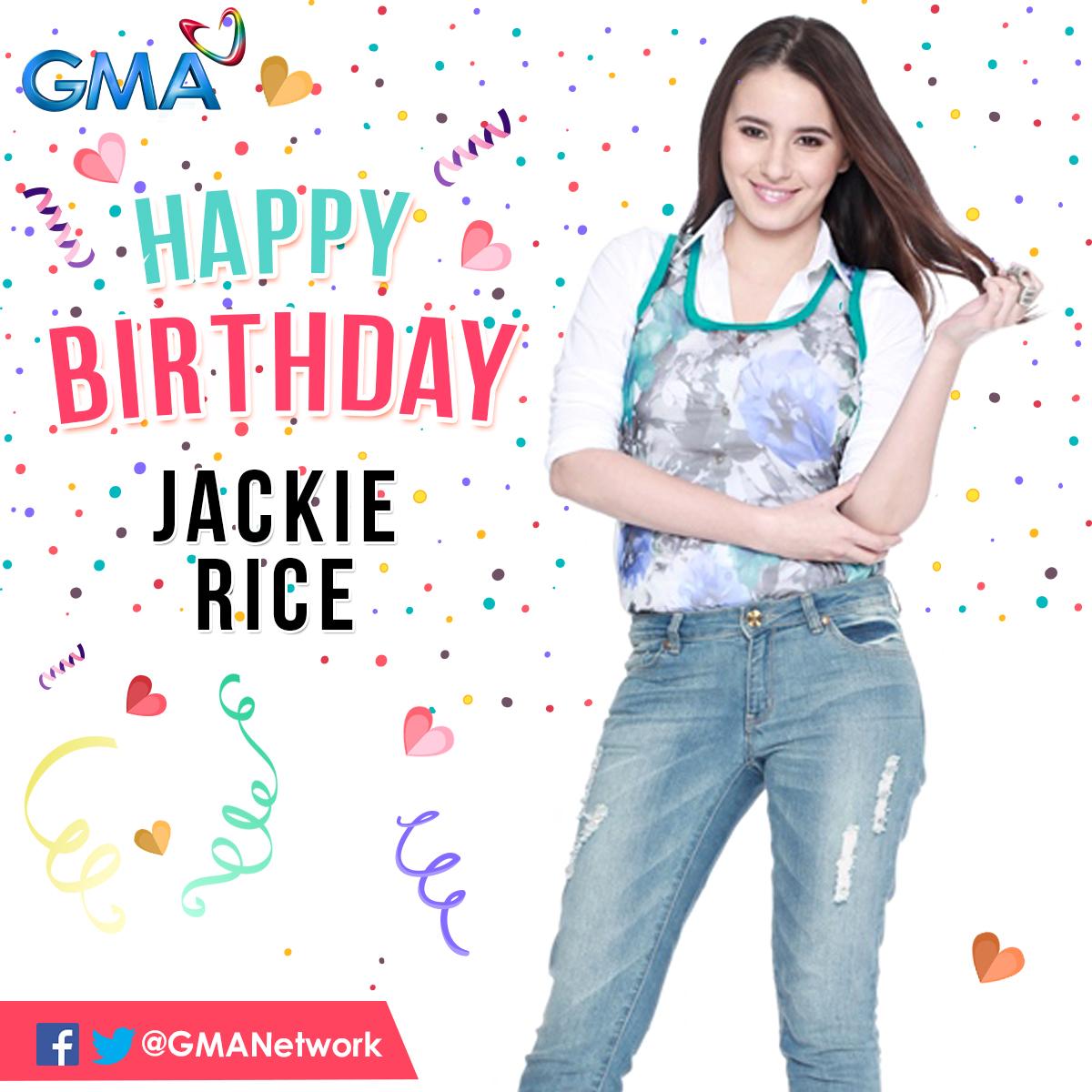 Happy Birthday to the beautiful and talented Jackie Rice! May all your wishes come true on your very special day. 