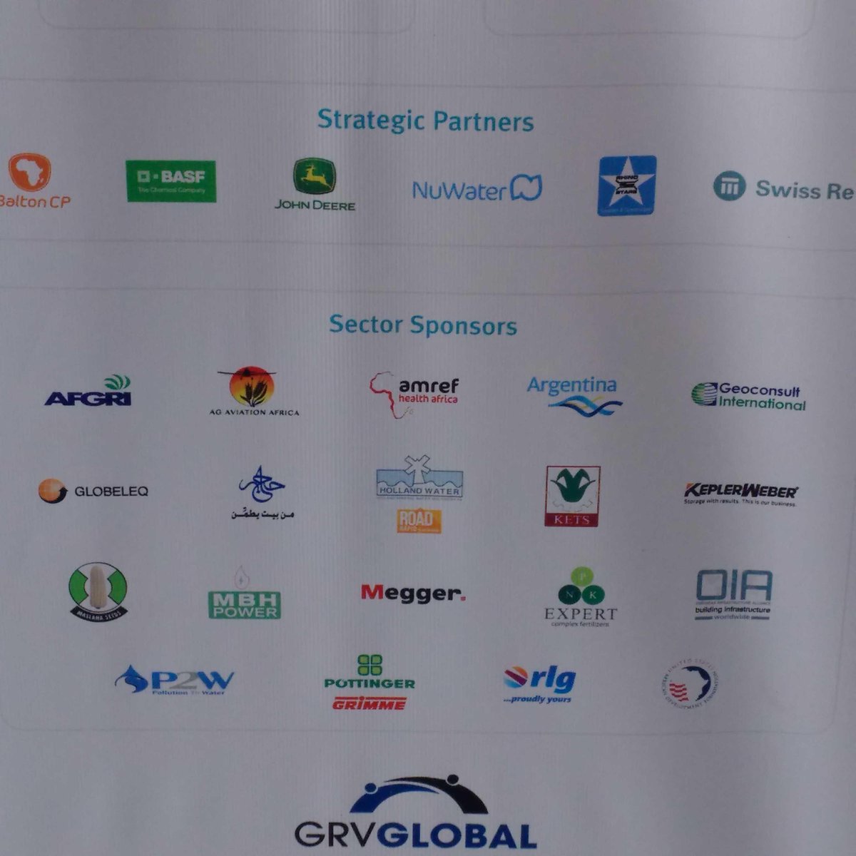 Maslaha Seeds Limited as one of the Sector Sponsors at the Africa Climate Infrastructure Resilient Submit at the AU.