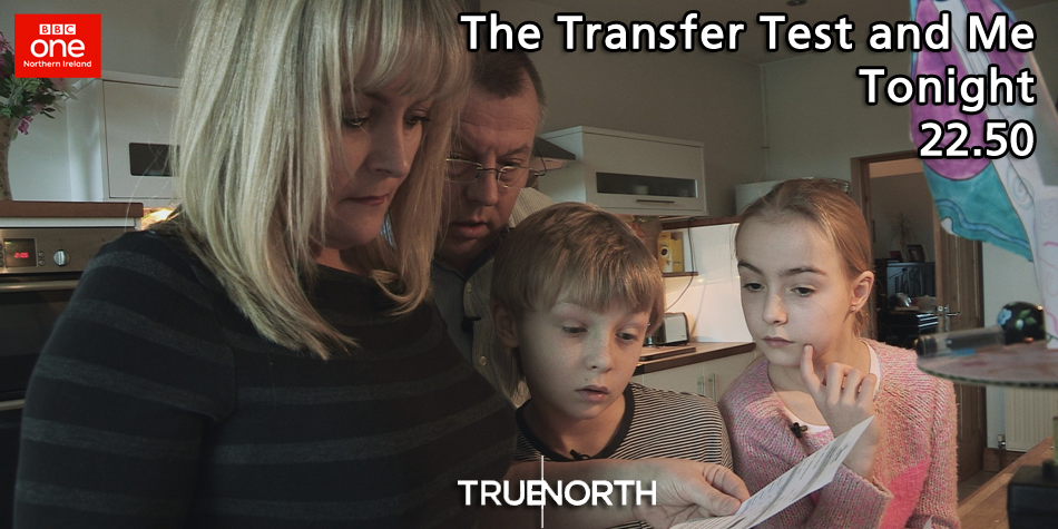 BBCnireland's tweet photo. Natalie Maynes explores her experience of putting her children through the Transfer Test. #TrueNorth http://t.co/8PBlrgfTZX