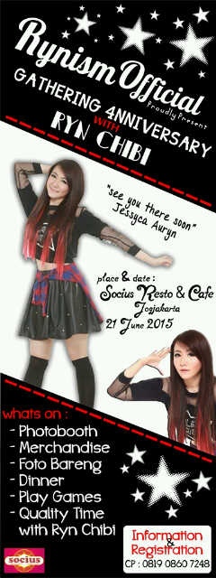 Come and join w/ <a href="/RynChiBi/">Fo Ryn OFFICIAL</a> and us at #Gath4nniversaRYNism event