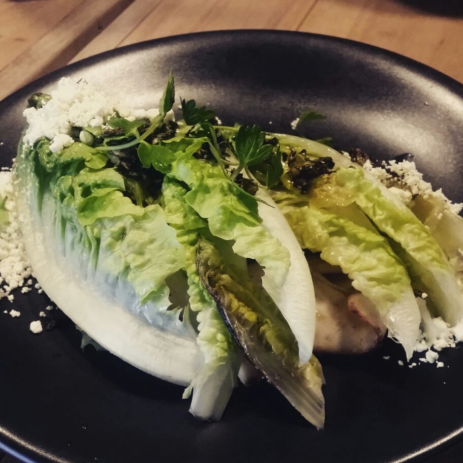 moragsmorsels's tweet photo. Thanks for a delightful lunch date @thewordonfood the squid with charred gem lettuce wasn't bad either! X http://t.co/L8duTuakrH