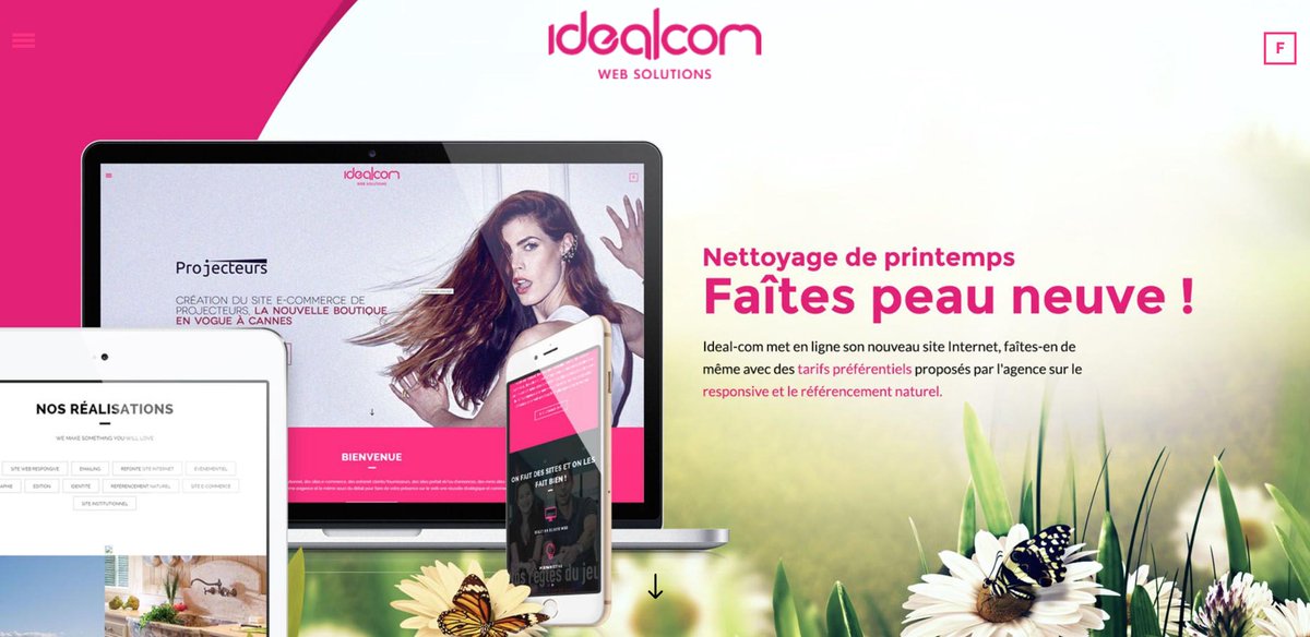 Ideal_Com06's tweet photo. Notre nouveau site est en ligne ! Venez vite le découvrir ! http://t.co/L1qkpa5HWi http://t.co/CXHspHqXqp