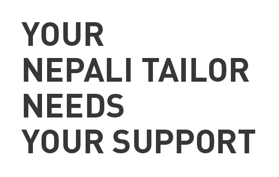 We've been able to reach one more tailor and he's safe.Still looking for 10 others. Help here: studiojux.org/nepalquake