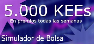 Felicidades a Angel97Th por la mejor inversión 2.000 KEEs, danielbulz5 al mejor inversor 3.000 KEEs
#SimuladorDeBolsa