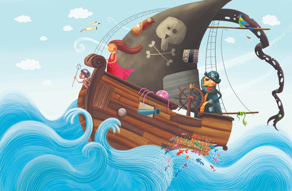 viko_illus's tweet photo. Hello Twitter and hello #kidlitart community! #illustrator @viko_illus and my work #illustration #children #pirates http://t.co/BBbquRJ5bu