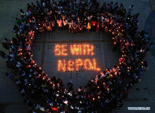 MTHPC_Lunastrum's tweet photo. Our thoughts are with the people of #Nepal. #NepalEarthquake http://t.co/12BfR5WBuL