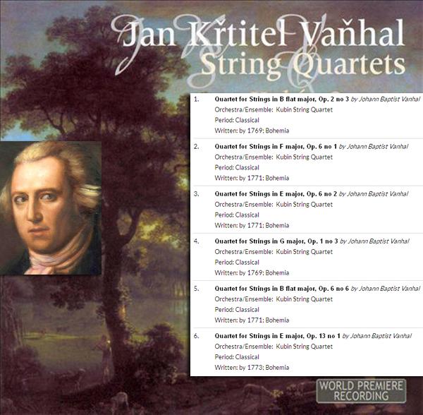 MozartCircle's tweet photo. MozartCircle CD Choice: KubinQuartet plays charming #Vanhal quartets #Mozart &amp; #Haydn friend! http://t.co/tDnnsbSPNj http://t.co/eJOCJWqMNy