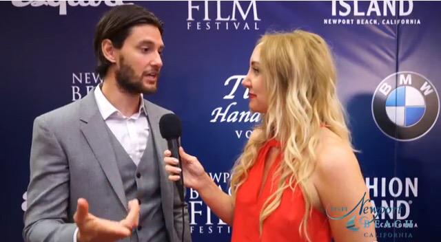 BlakeVmedia's tweet photo. Thank you @benbarnes for joining us on #NewportBeachTV to premiere @JackieRyanFilm! You are wonderful! π #NBFF2015 http://t.co/cjL6s9Hmw4