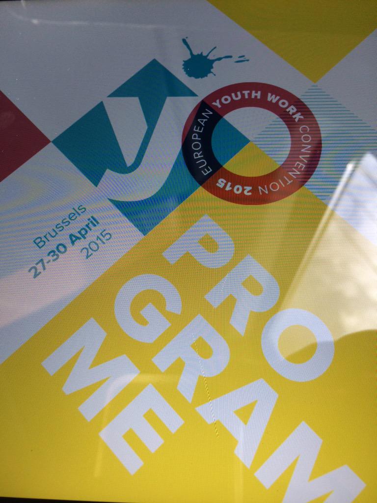 Agentene's tweet image. The participation agency -&amp;gt;Brussels this week! #EYWC2015 @MariusUlozas @youthworkPG @paalisol