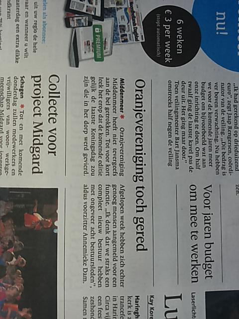 OVMiddenmeer's tweet photo. Gespot in het #noordhollandsdagblad editie #schagercourant ... http://t.co/kyU907Rk7d