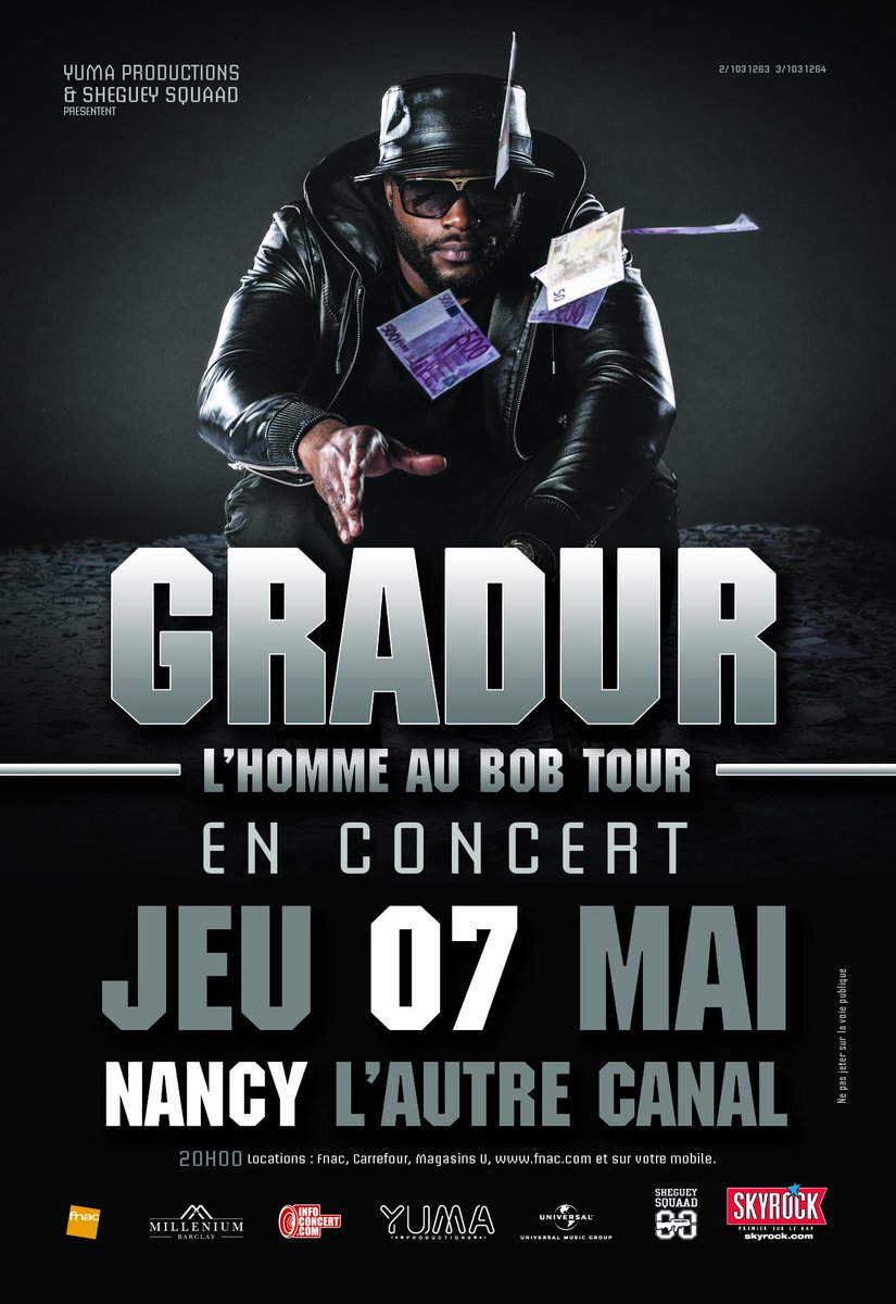 GRADIDUR's tweet photo. En concert à NANCY !! Qui sera là sheguey ? #ForceANous #SoyezPrêts @lautrecanal http://t.co/65i6tHp7SY