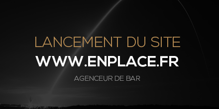 Notre nouveau site est en ligne ! Check out our new website!
#agenceenplace #agenceurdebar enplace.fr