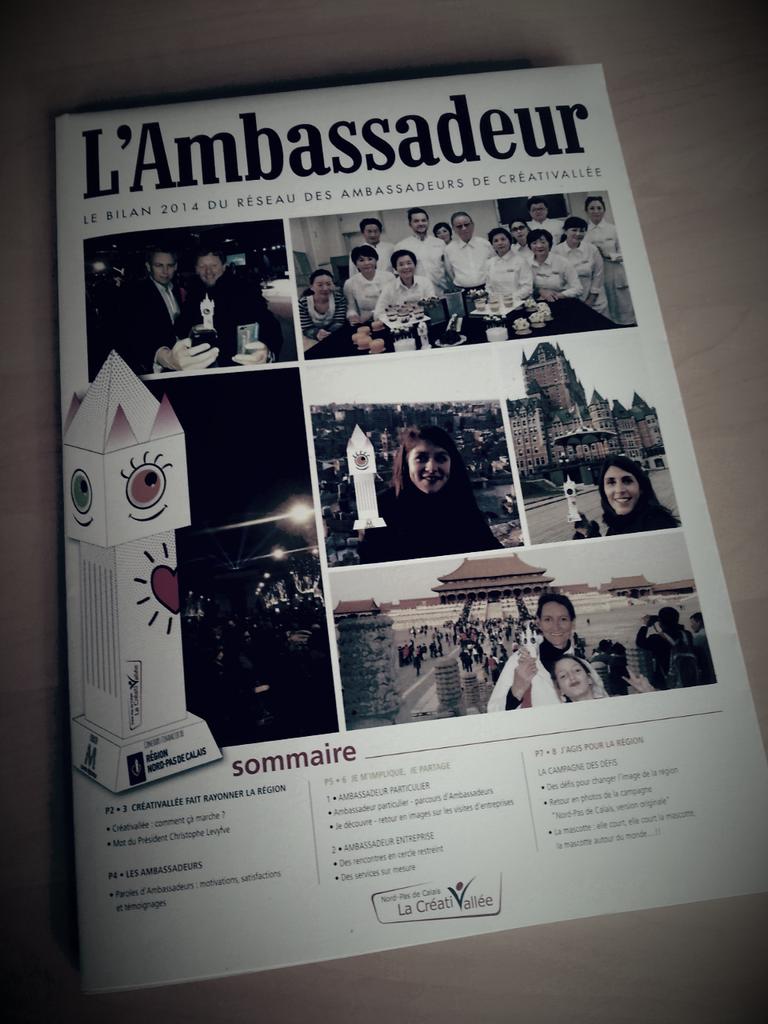 creativallee's tweet photo. Attendu, positif, agréable et même surprenant ! Le nvel Ambassadeur est arrivé #créativallée  http://t.co/p5mk0X1rsk http://t.co/cf4THES6Z4