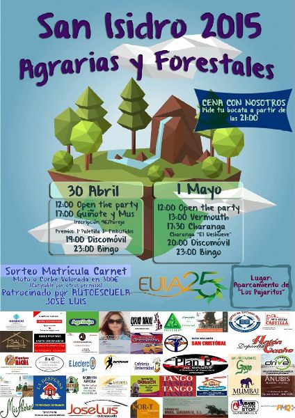 desdeSoria's tweet photo. Dos días de fiesta en Los Pajaritos con Agrarias y Forestales. http://t.co/tqqogdLRke http://t.co/NOXyq15uM9