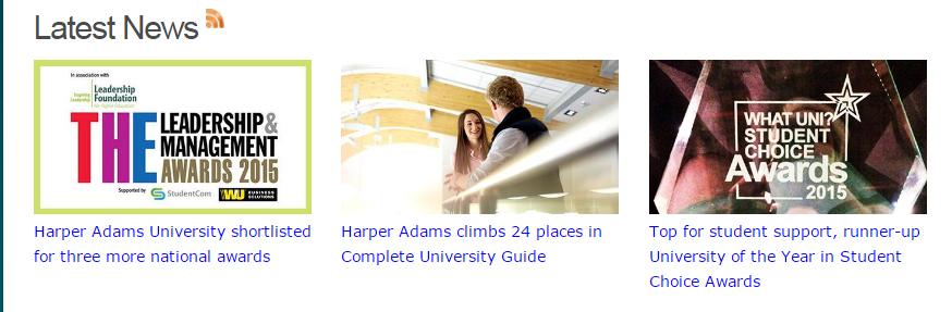 HarperAdamsUni's tweet photo. News: Harper Adams up 24 places in Complete Uni Guide http://t.co/t56cjEIQBE #harperadams #shropshire #recognition http://t.co/vdjGiRUNmD