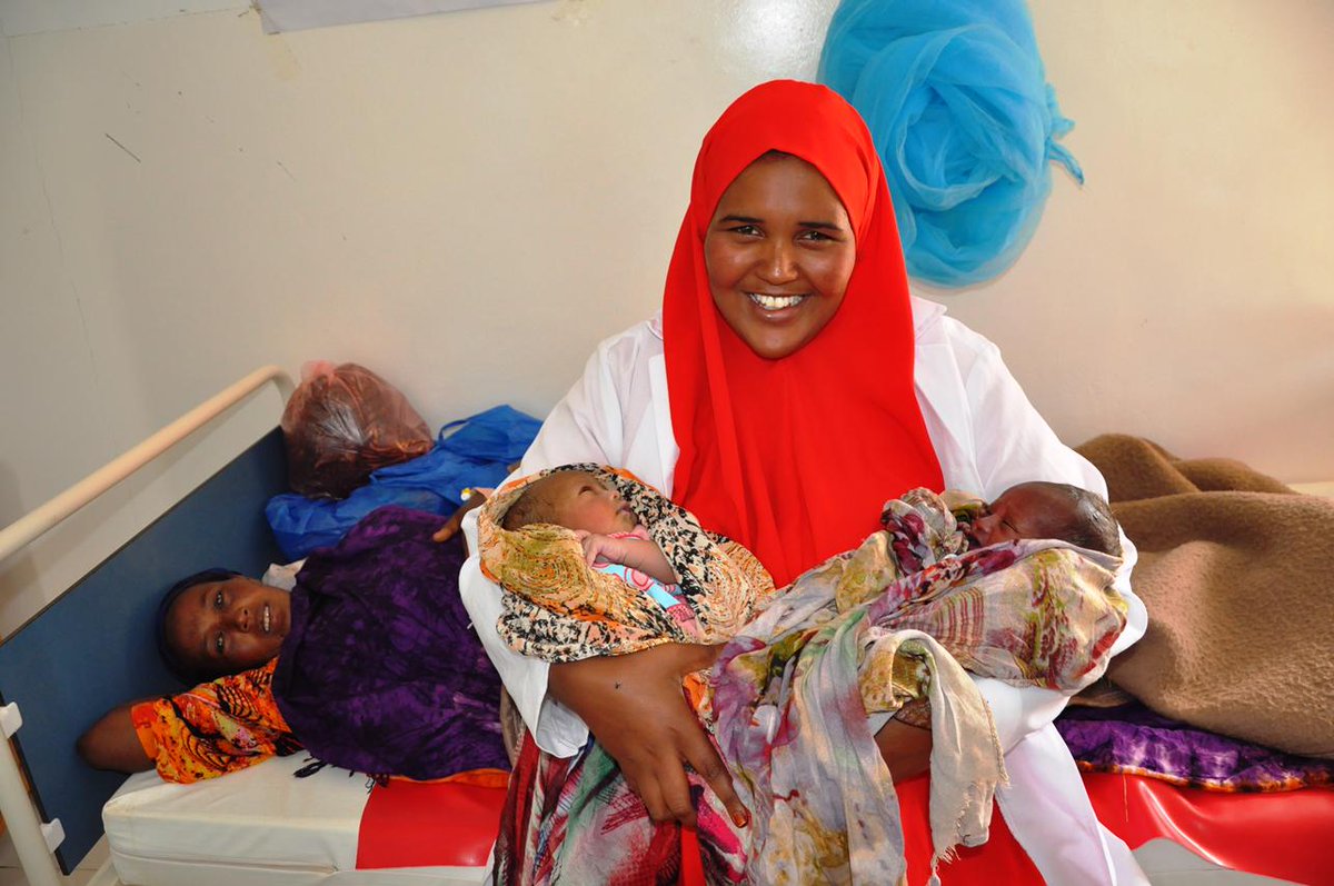 Taking midwifery services to the under-served in #Somalia through outreach camps #midwives4all <a href="/GKyeyune/">Grace Kyeyune</a> <a href="/NorBarni/">Barni Nor</a>