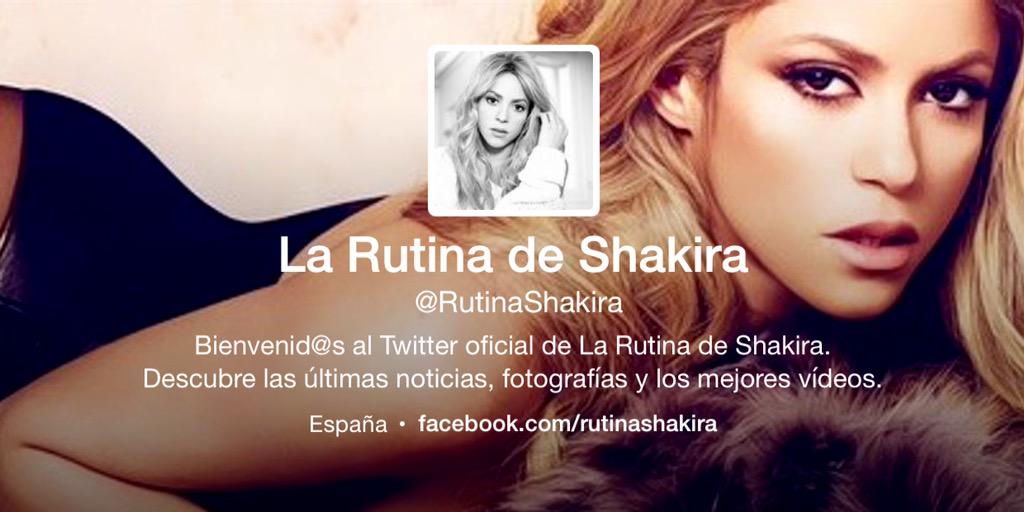 ShakiraClub_ES's tweet photo. •AVISO: Síguenos en nuestra nueva cuenta en Twitter: @RutinaShakira http://t.co/fX8zABQuIn