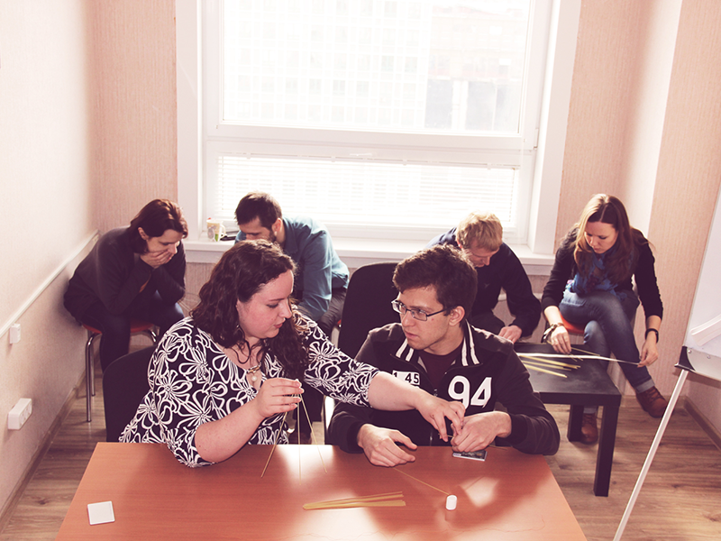 SyberryLife's tweet photo. #marshmallowchallenge #syberry #teambuilding
Marshmallow Challenge в Syberry! Было зефирно — http://t.co/0Iyy5NUOtt http://t.co/kdZRyW2D5G