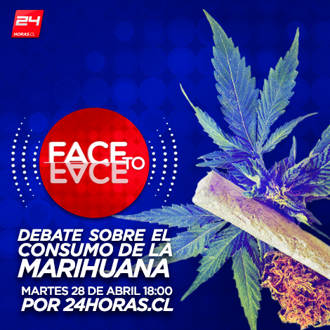 24HorasTVN's tweet photo. Este martes en #FaceToFaceTVN nos visitará @AnaMariaGazmuri para un debate sobre el consumo de marihuana. http://t.co/bIfFfllylF