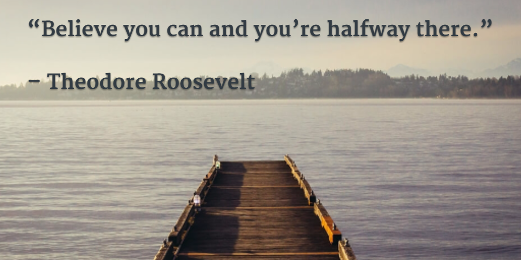softeeusa's tweet image. “Believe you can and you’re halfway there.”
 
– Theodore Roosevelt #inspiration