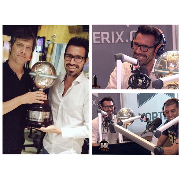 edu_dominguez's tweet photo. Qué lindo volver a ver y charlar con Mario
Disfrutando la mañana con @wanchopeabila9 en @vorterix http://t.co/TRth98OGKU
