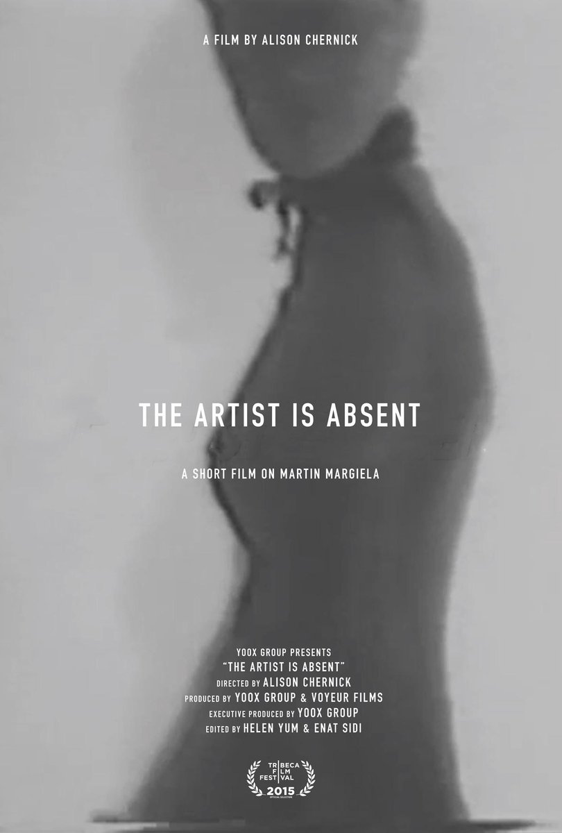 telva's tweet photo. ¡En primicia! El documental completo sobre #MartinMargiela, #TheArtistIsAbsent: http://t.co/nGddoU62R7 @Margiela http://t.co/3F72N3fsVV