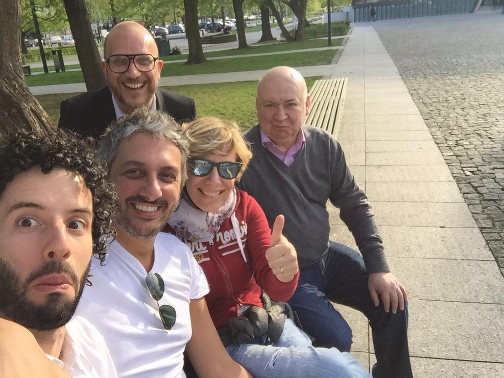 MagginiSimona's tweet photo. #trwarsaw15#greatyrgroup#friendsatthemuseum http://t.co/Tx9os1JnSX