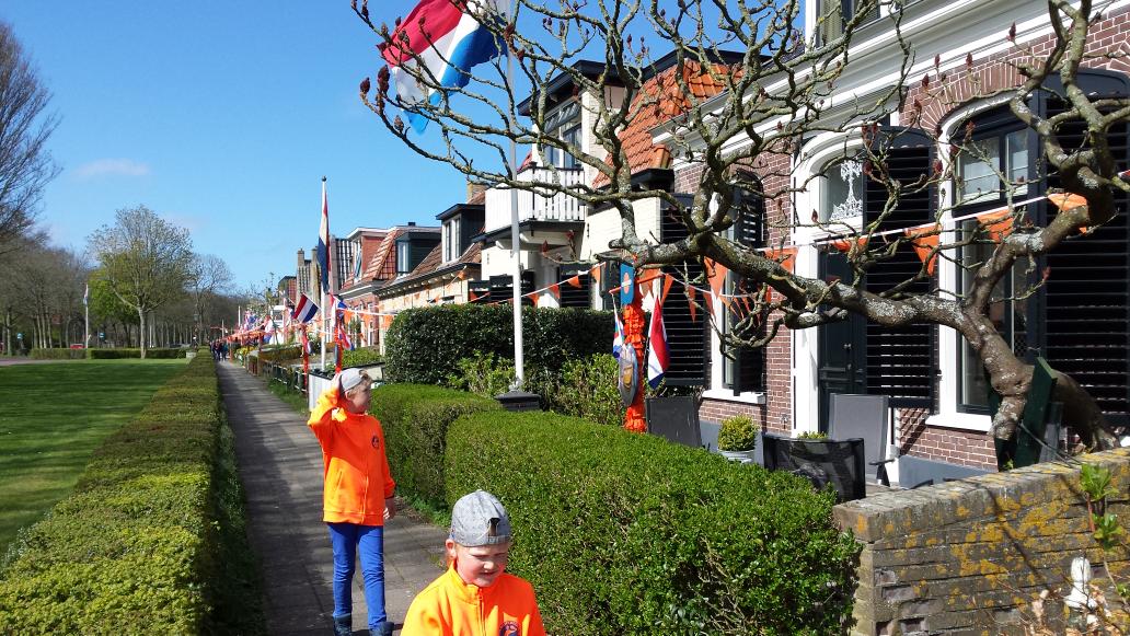 Koningsdag op Schiermonnikoog.