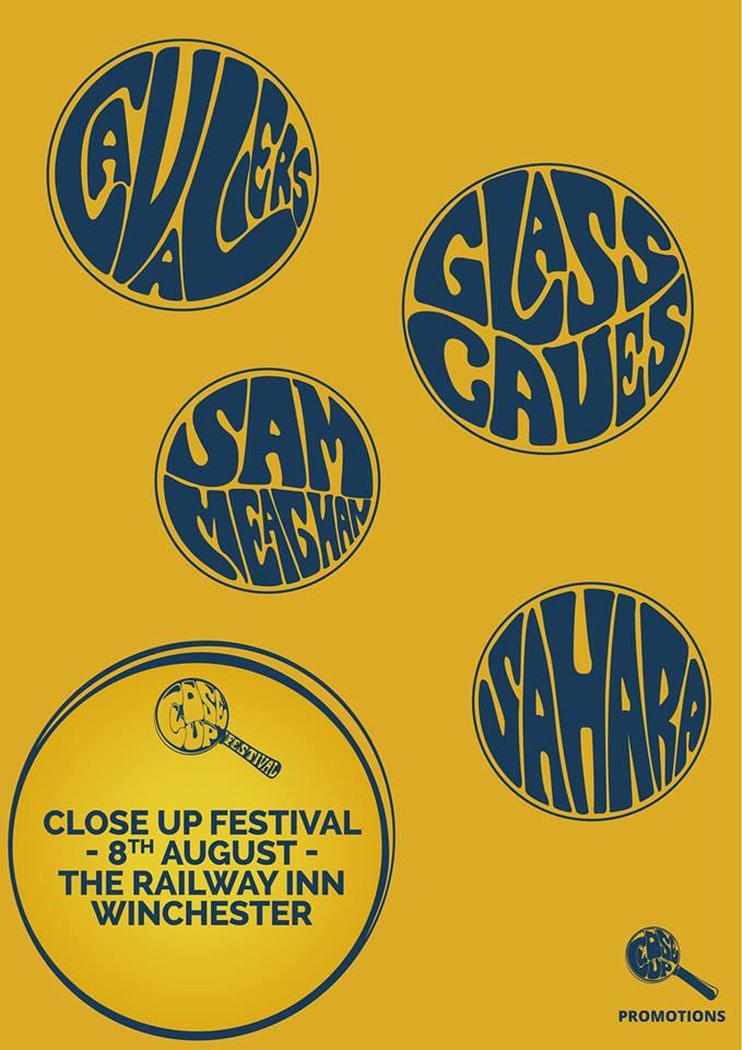FIRST 4 ACTS: <a href="/Sam_Meaghan/">Sam Meaghan</a> #SAHARA <a href="/CavaCavaliers/">Cavaliers</a> <a href="/GlassCaves/">Glass Caves</a> #CloseUpfestival
