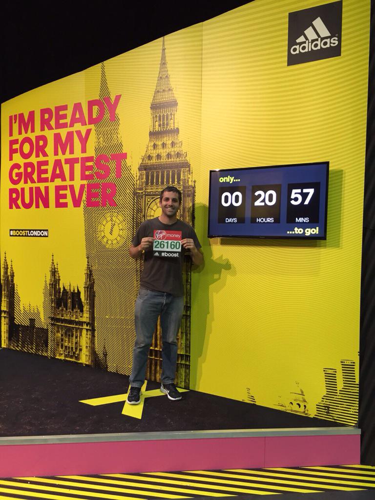 KeepRunners's tweet photo. Felicitaciones a nuestro corredor @JPLarenas por su tremenda participación en Londres! @Runchileweb #KeepRunners http://t.co/jJBGFUVGpl