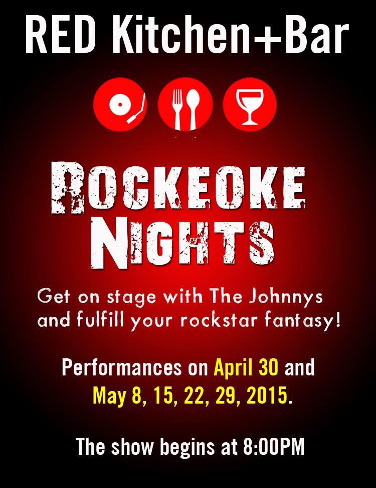 REDKitchenBar's tweet photo. It's a long weekend! Sing w/ The Johnnys at the only place in Alabang where #rockeoke happens weekly! #redkitchenbar http://t.co/QFgpH4TqOB