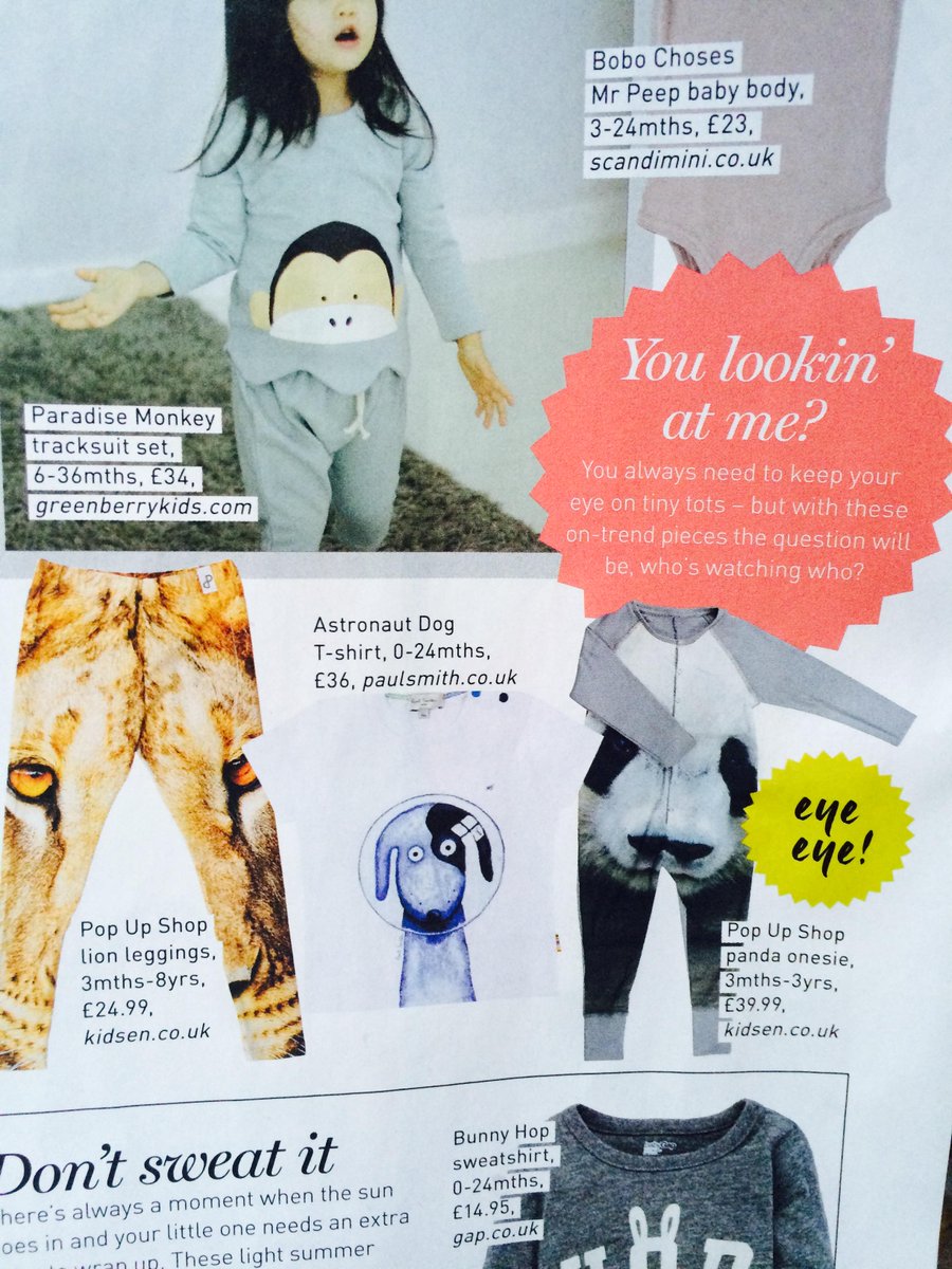 SAIBRPR's tweet photo. @kidsen has gone animaltastic in the Style pages of this month's @GurgleUK. We want adult sized lion leggings! http://t.co/xSpd6PdwLr