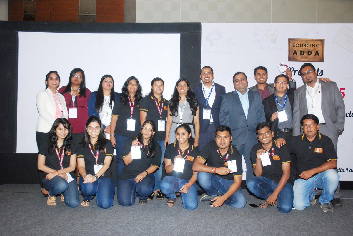 imPaswan's tweet photo. Team @SourcingAdda at #TASCON15 "Talent Acquisition and #Sourcing Conclave 2015" http://t.co/jTWFBOsRrL