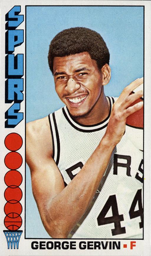 Happy 63rd birthday to The Iceman George Gervin.  The dude made scoring look easy.  Still have his card. 